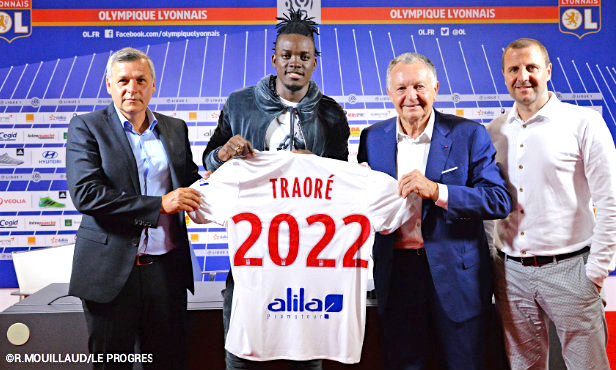 Maillot THIRD OL Bertrand TRAORE Maillot THIRD OL Bertrand TRAORE